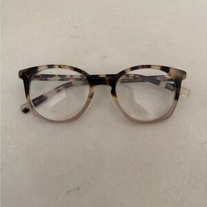 Otis + Grey Tortoise Shell Eyeglasses | Pink and Brown